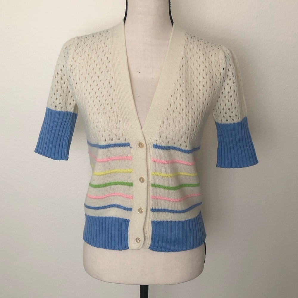 Vintage 70s/80s Cropped Cardigan